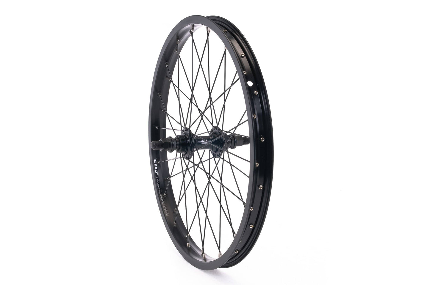 Salt BMX Parts Salt Rookie Freewheel Rear Wheel 16 Inch 28H Black