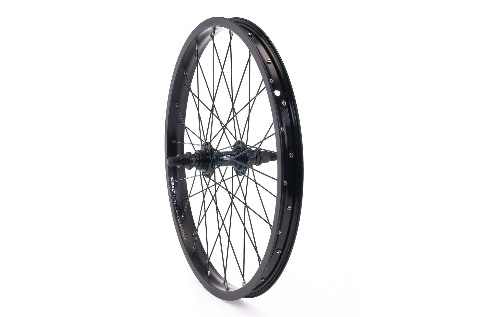 Salt BMX Parts Salt Rookie Freewheel Rear Wheel 16 Inch 28H Black
