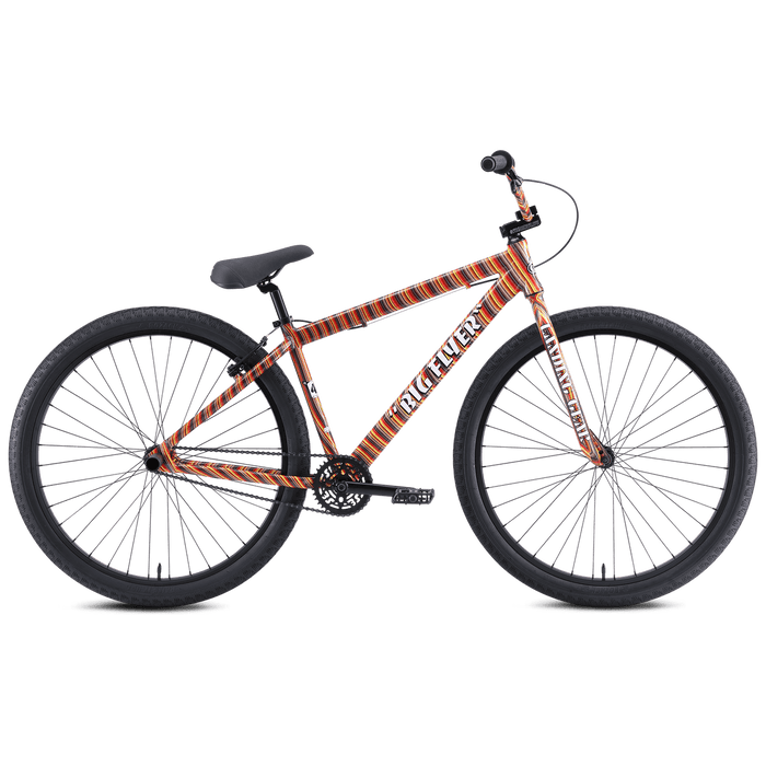 SE Bikes Wheelie Parts Striped SE Bikes 2022 Big Flyer 29 Inch Bike Striped