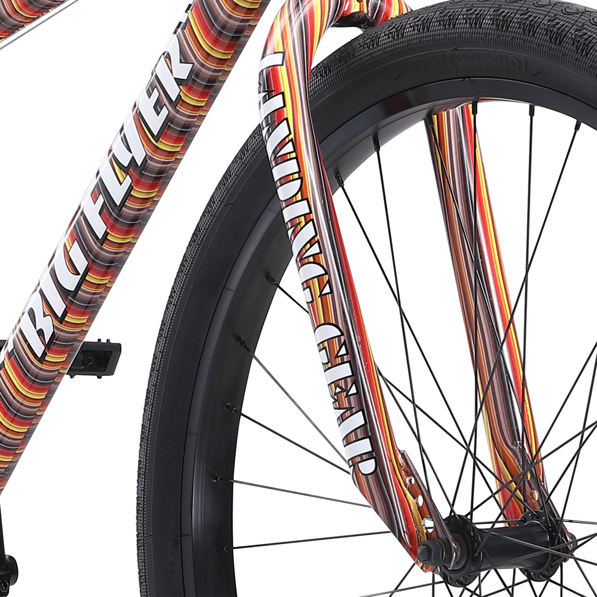 SE Bikes Wheelie Parts SE Bikes 2022 Big Flyer 29 Inch Bike Striped