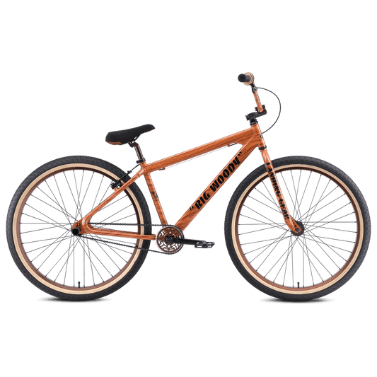 SE Bikes Wheelie Parts SE Bikes 2022 Big Ripper 29 Inch Bike Wood Grain