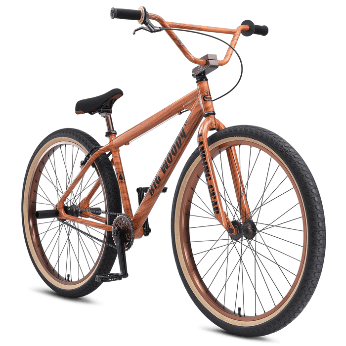SE Bikes Wheelie Parts SE Bikes 2022 Big Ripper 29 Inch Bike Wood Grain