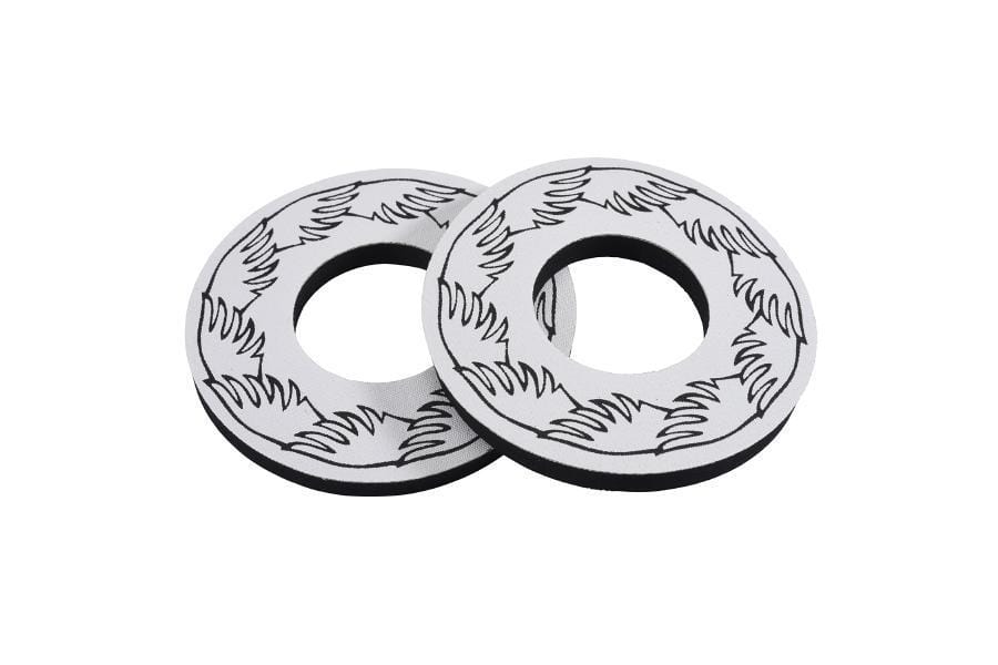 SE Bikes BMX Parts White SE Bikes Grip Wing Donuts