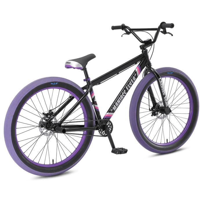 SE Bikes Mainiacc Flyer 27 Inch Plus Bike Midnight Black Alans BMX