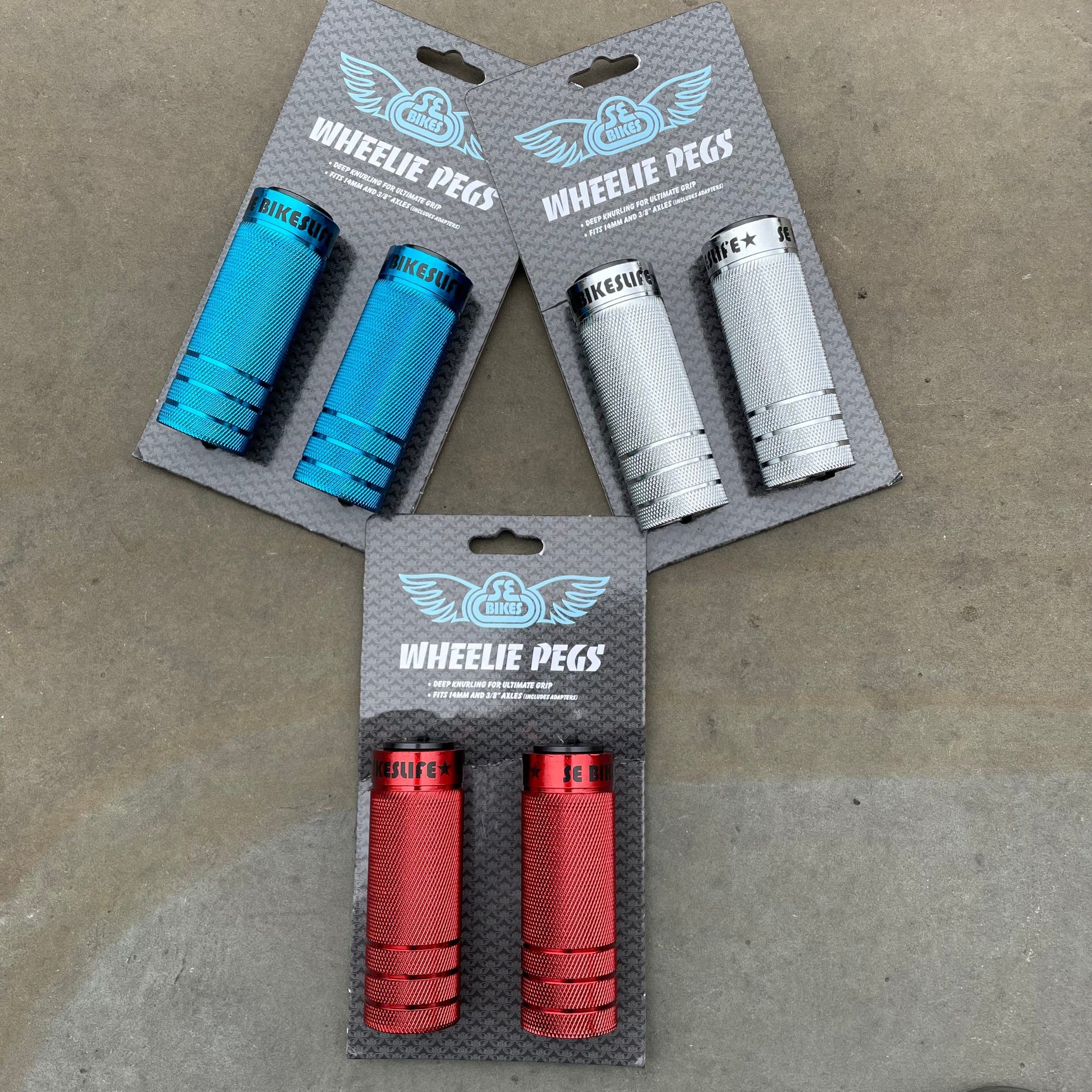 SE Bikes Wheelie Parts SE Bikes Steel Wheelie Pegs