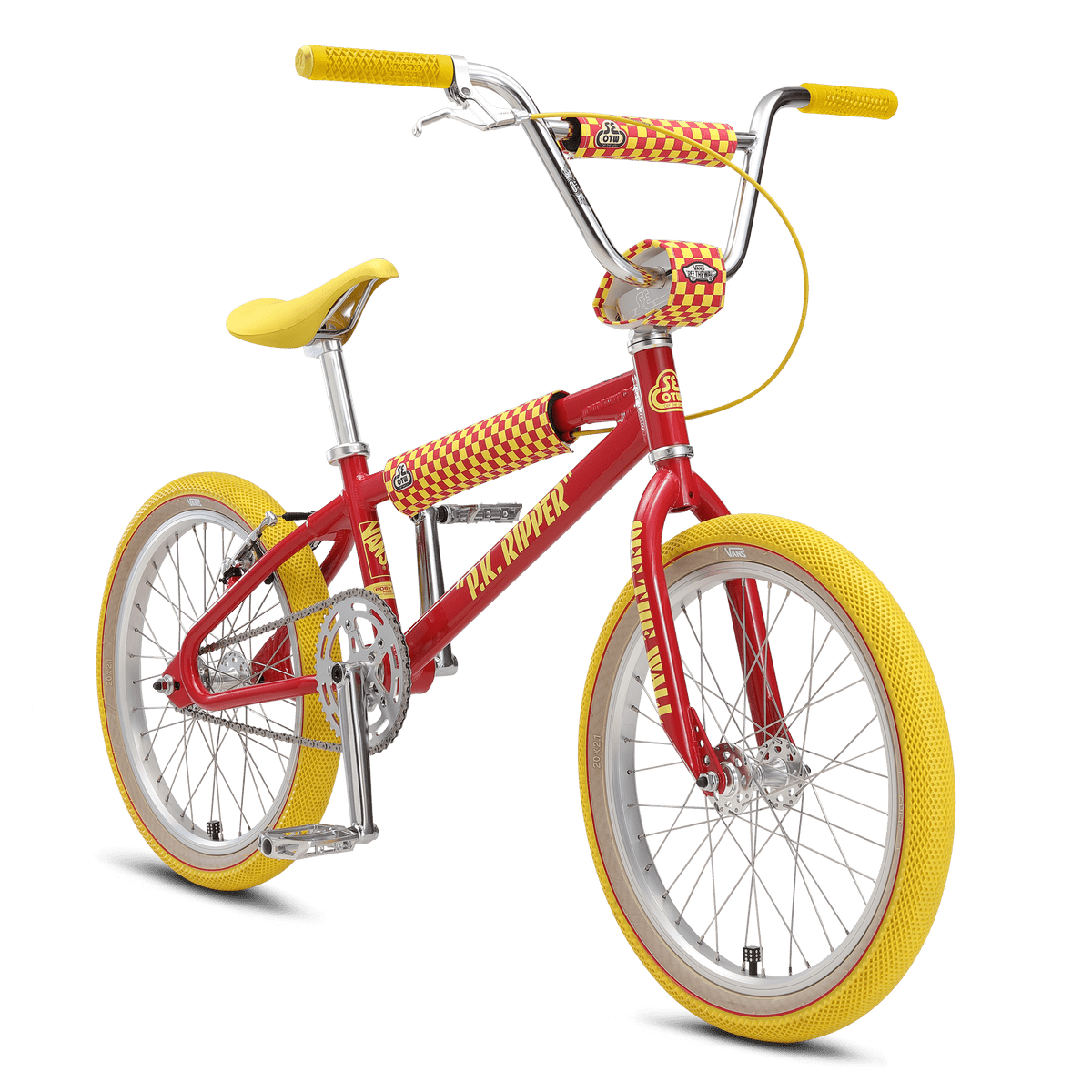 SE Bikes Wheelie Parts Red / Yellow SE Bikes x Vans 2022 Looptail PK Ripper Bike Red / Yellow