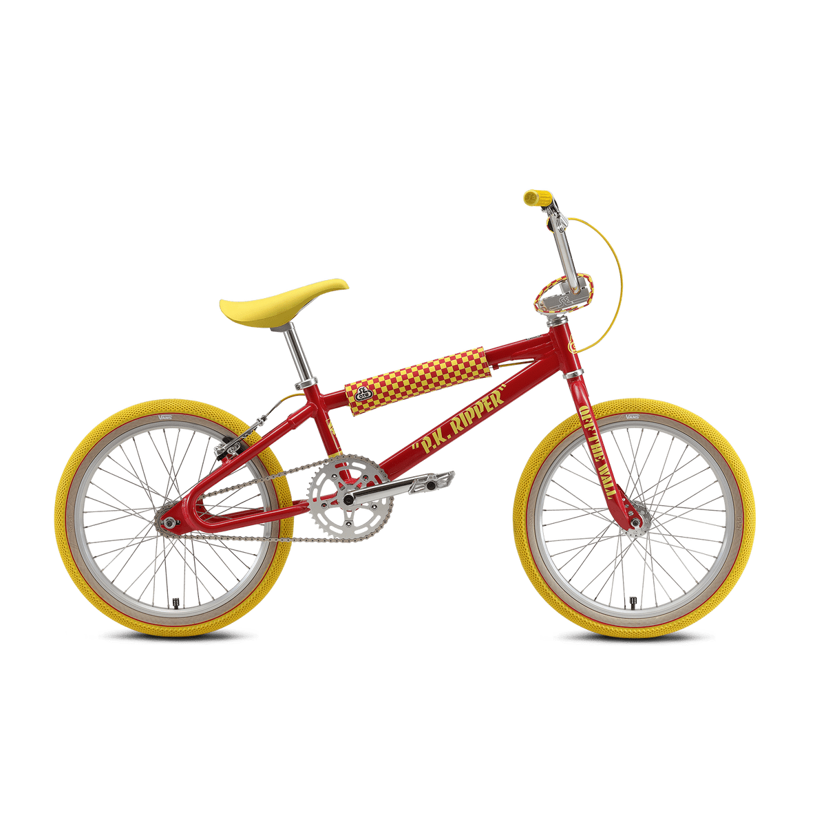 SE Bikes Wheelie Parts Red / Yellow SE Bikes x Vans 2022 Looptail PK Ripper Bike Red / Yellow