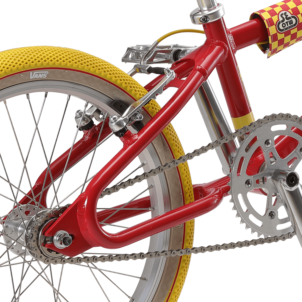 SE Bikes Wheelie Parts Red / Yellow SE Bikes x Vans 2022 Looptail PK Ripper Bike Red / Yellow