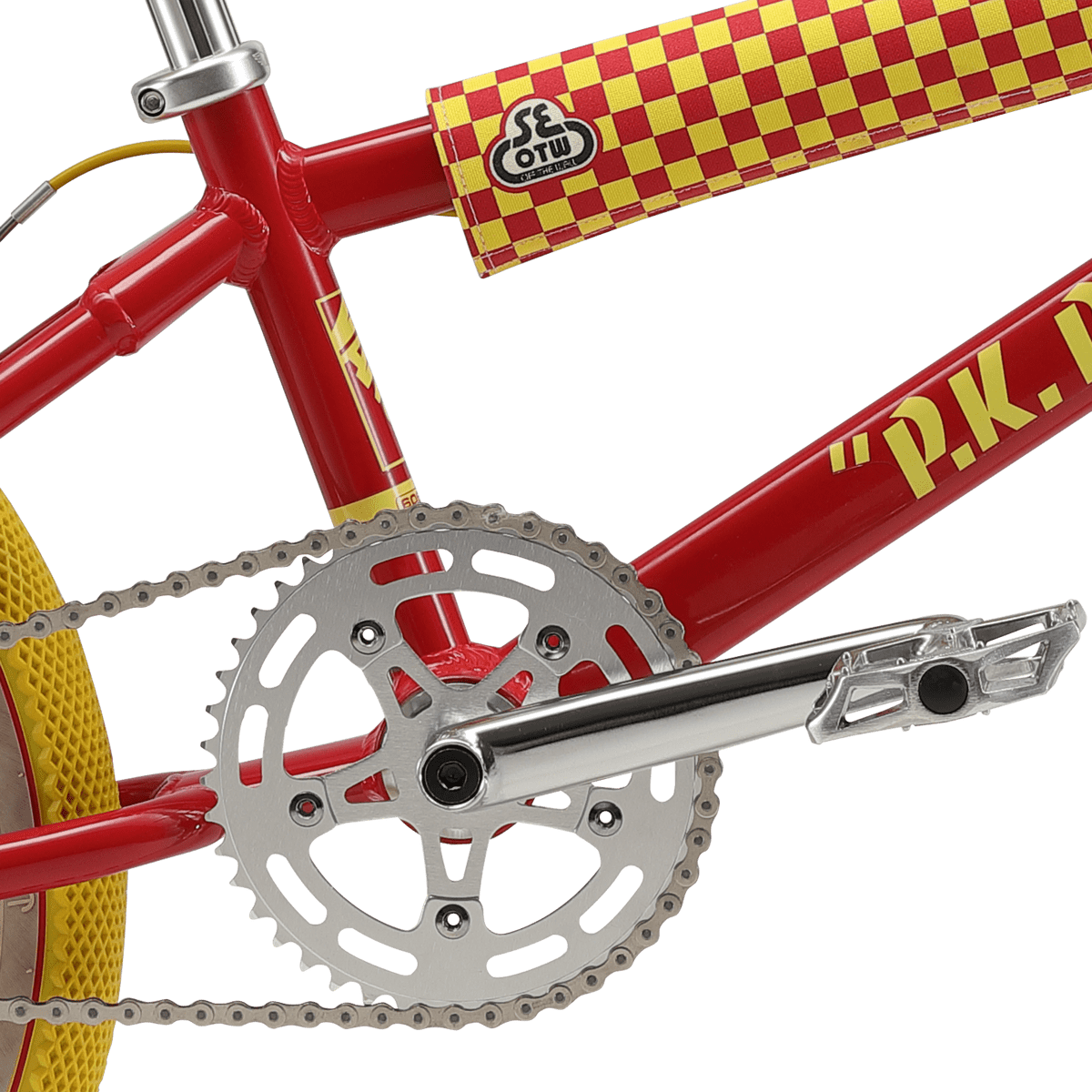 SE Bikes Wheelie Parts Red / Yellow SE Bikes x Vans 2022 Looptail PK Ripper Bike Red / Yellow