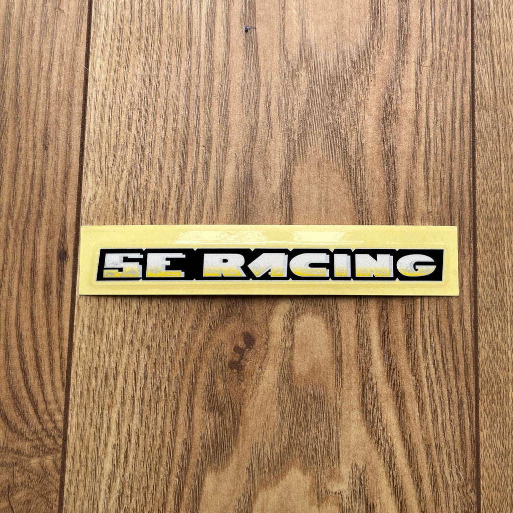 SE Racing 1990s Quadangle BMX Frame Toptube Sticker | Alans BMX