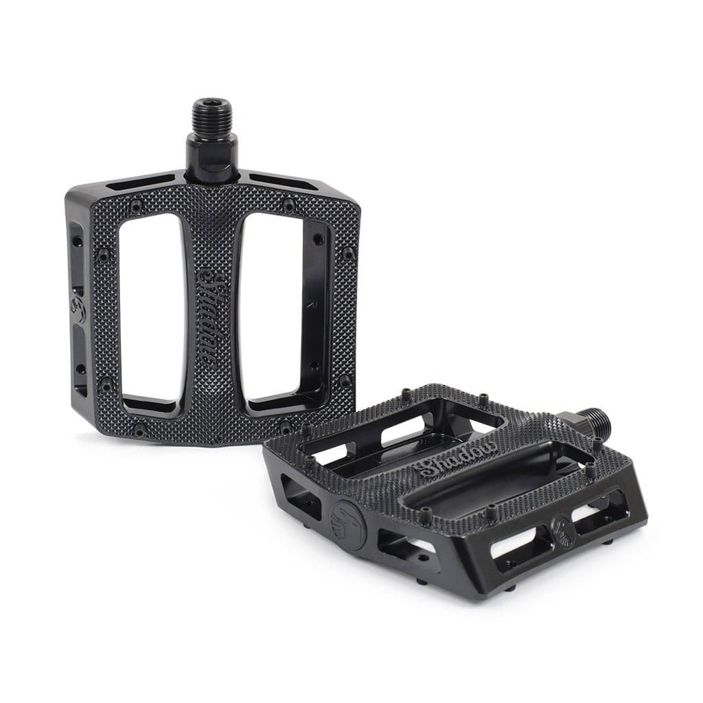 Shadow Conspiracy BMX Parts Black Shadow Conspiracy Metal Alloy Looseball Pedals