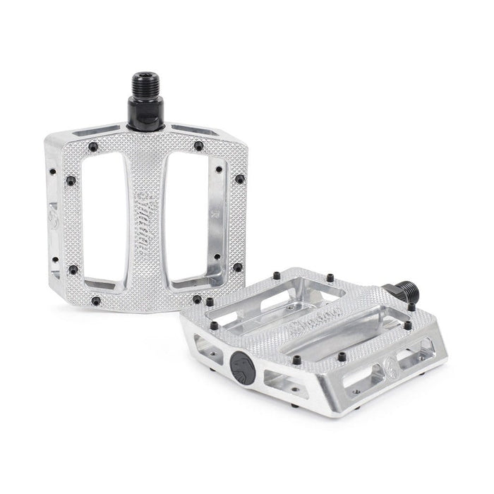 Shadow Conspiracy BMX Parts Raw Polished Shadow Conspiracy Metal Alloy Looseball Pedals