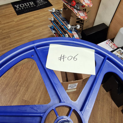 Skyway Old School BMX #06 6 Spoke Blue Skyway Tuff Wheels Seconds