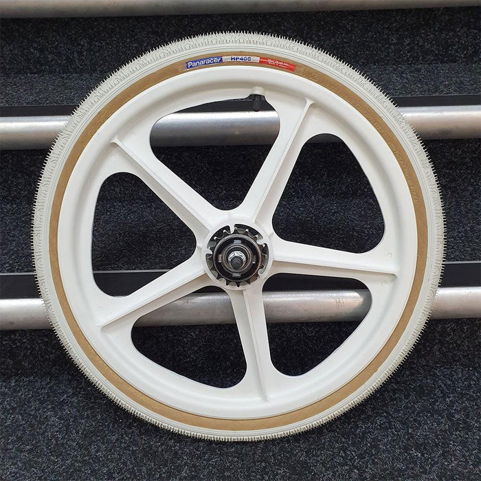 Skyway Tuff Wheels with fitted Panaracer HP406 Tyres and Freewheel Pair
