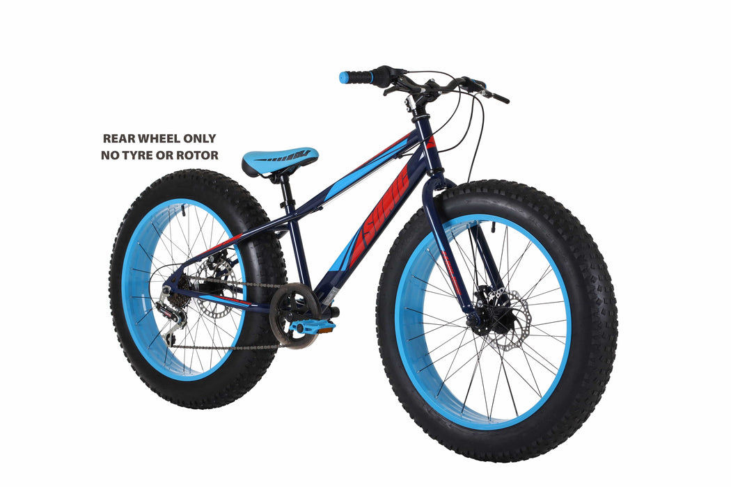 Sonic Bulk Fat Bike 24" Rear Disc Wheel Blue