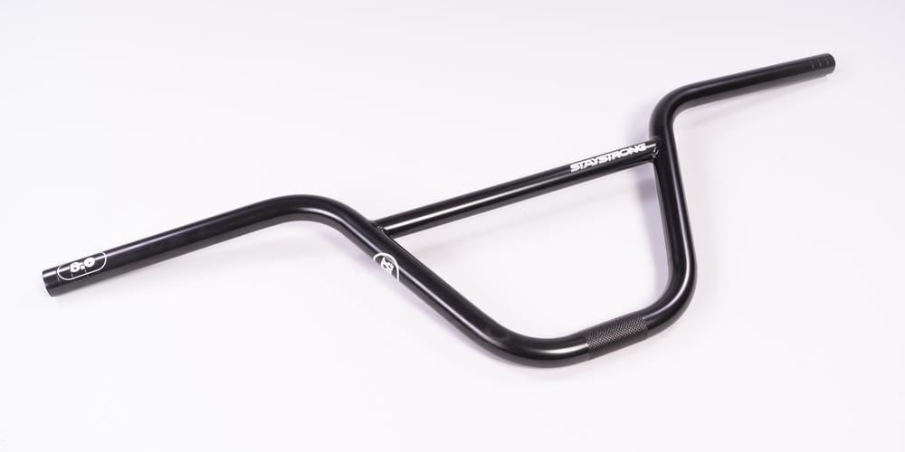 Stay Strong BMX Racing Black / 8 / 22.2mm Standard Stay Strong Cro-Mo Pro Race Bars