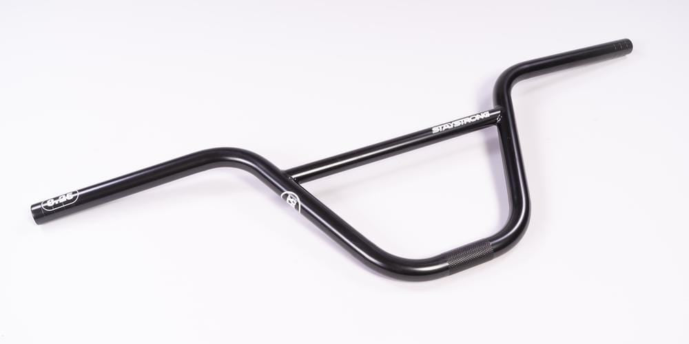 Stay Strong BMX Racing Black / 8.25 / 22.2mm Standard Stay Strong Cro-Mo Pro Race Bars