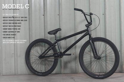 Sunday BMX Bikes Sunday 2022 Model C 24 Inch Bike Matte Black