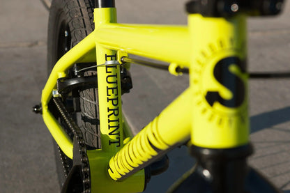 Sunday BMX Bikes Gloss Bright Yellow Sunday Bikes 2023 Blueprint 16 Inch Bike Gloss Bright Yellow