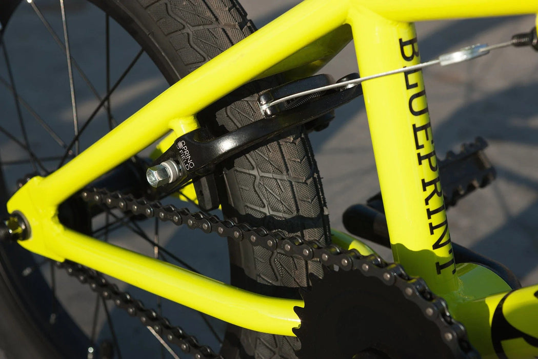 Sunday BMX Bikes Gloss Bright Yellow Sunday Bikes 2023 Blueprint 16 Inch Bike Gloss Bright Yellow