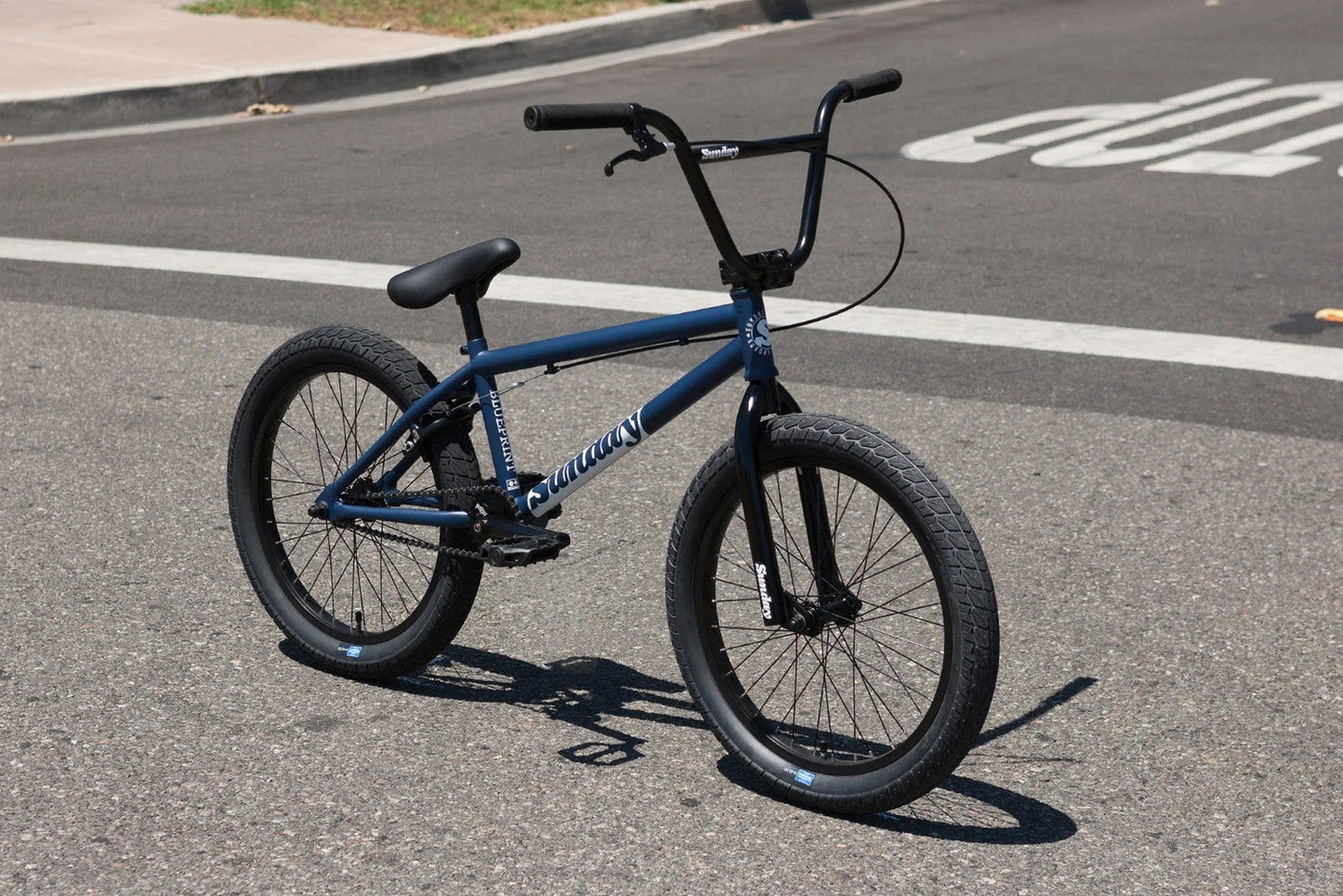 Sunday BMX Bikes Matte Midnight Blue / 20 Sunday Bikes 2023 Blueprint 20" TT BMX Bike Matte Midnight Blue