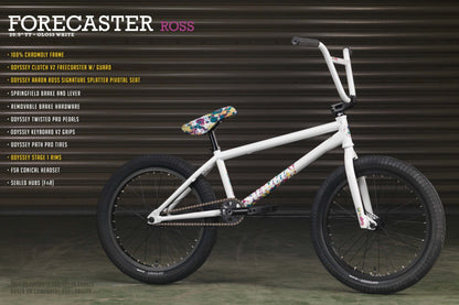 Sunday Bikes BMX Bike Gloss White / 20.5 Sunday Bikes 2023 Forecaster 20.5TT BMX Bike Gloss White (Ross)