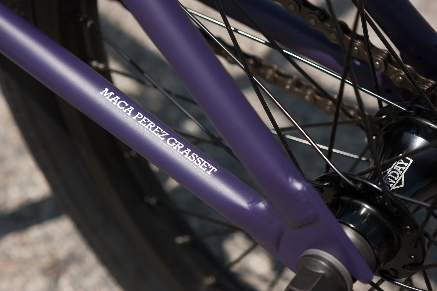 Sunday BMX Bikes Matte Midnight Purple / 20.5 Sunday Bikes 2023 Forecaster Park 20.5" TT Bike Grasset Matte Midnight Purple