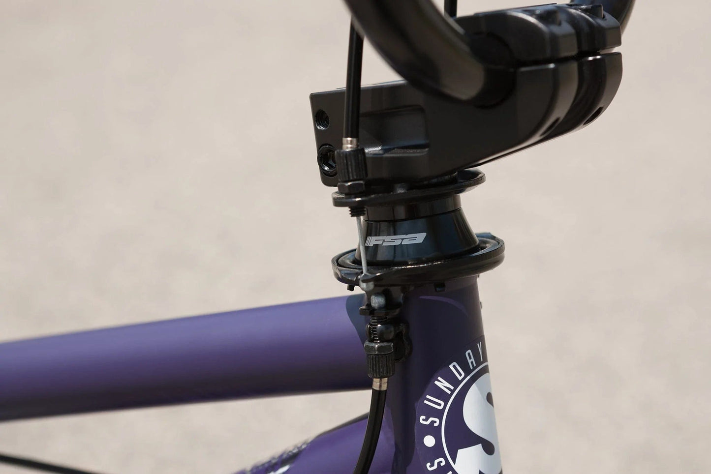 Sunday BMX Bikes Matte Midnight Purple / 20.5 Sunday Bikes 2023 Forecaster Park 20.5" TT Bike Grasset Matte Midnight Purple