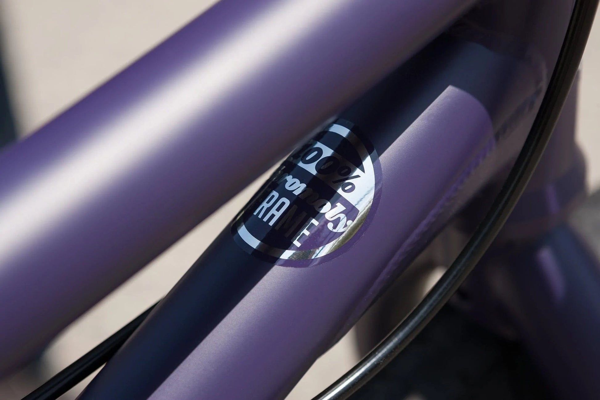 Sunday BMX Bikes Matte Midnight Purple / 20.5 Sunday Bikes 2023 Forecaster Park 20.5" TT Bike Grasset Matte Midnight Purple