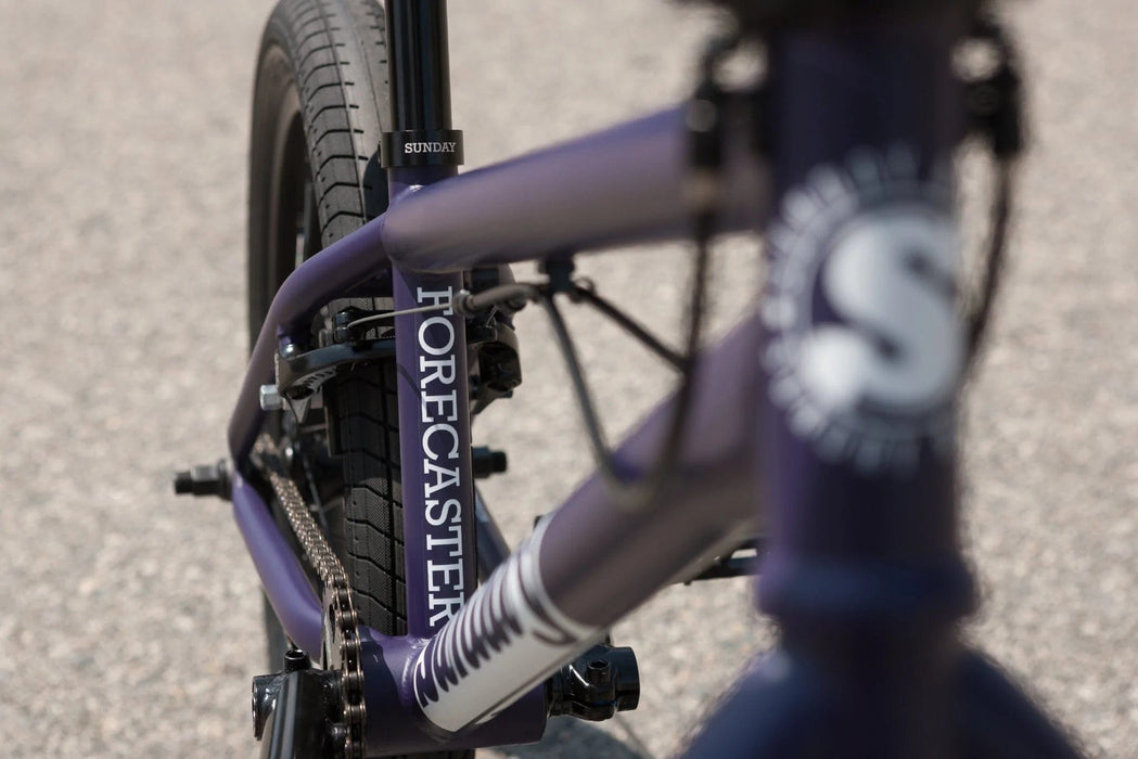 Sunday BMX Bikes Matte Midnight Purple / 20.5 Sunday Bikes 2023 Forecaster Park 20.5" TT Bike Grasset Matte Midnight Purple