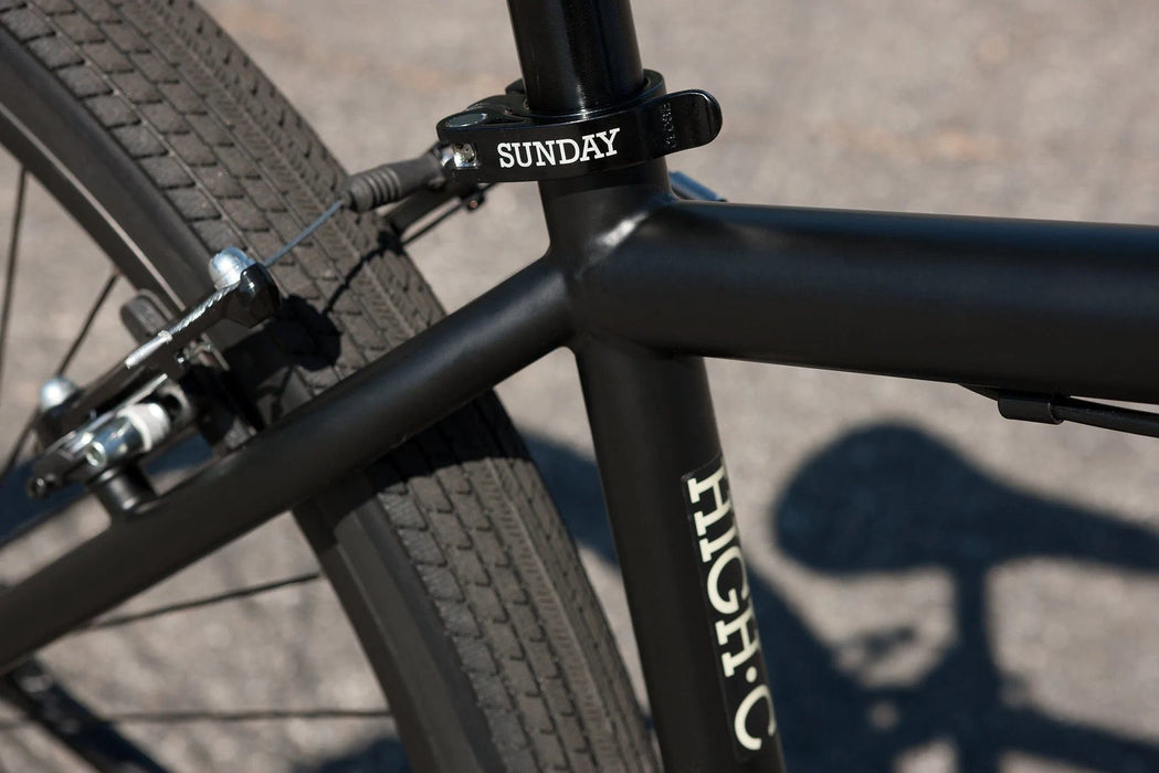 Sunday BMX Bikes Gloss Black Sunday Bikes 2023 Model-C 24 Inch Bike Gloss Black