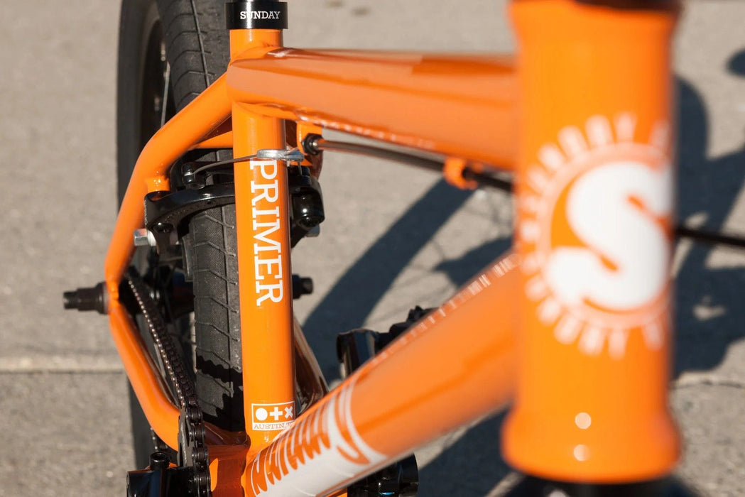Sunday BMX Bikes Gloss Orange Soda / 20 Sunday Bikes 2023 Primer 20" TT Bike Gloss Orange Soda