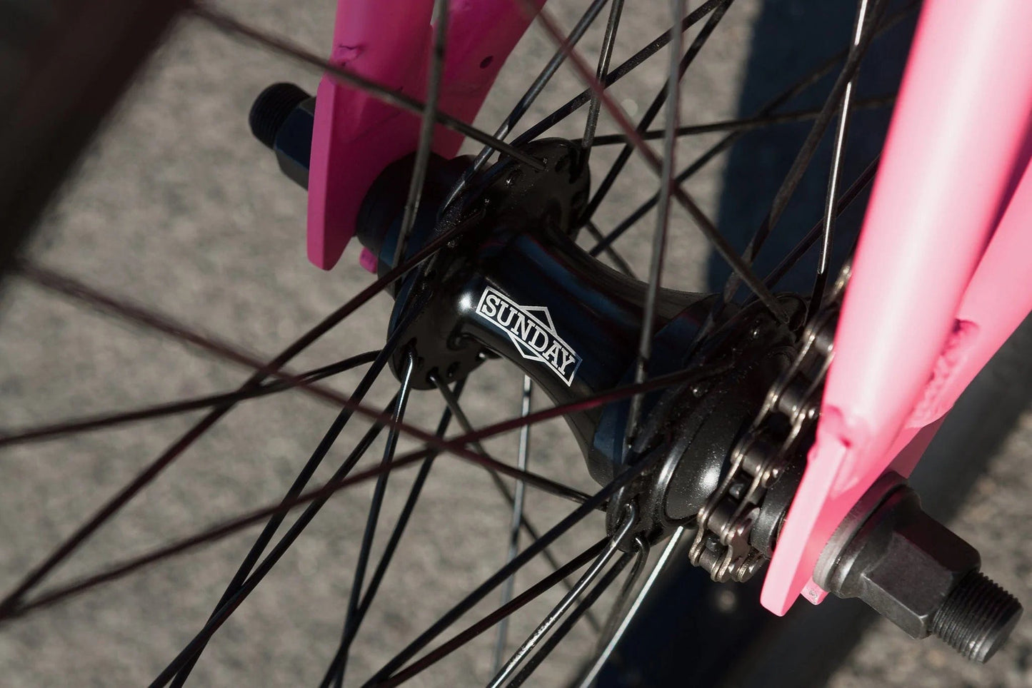 Sunday Scout 20.75 TT BMX Bike Matte Hot Pink Alans BMX