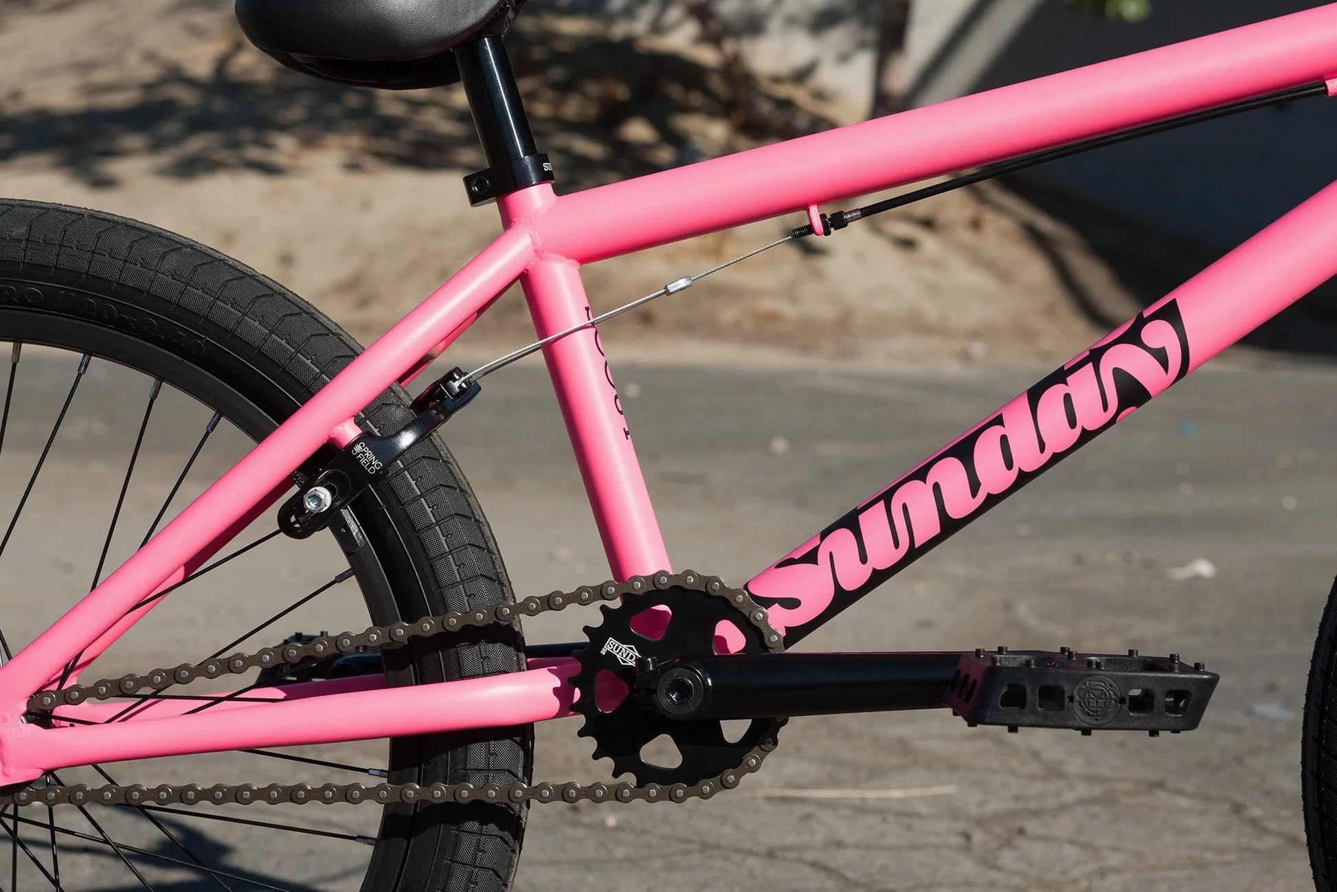 Sunday BMX Bikes Matte Hot Pink / 20.75 Sunday Bikes 2023 Scout 20.75" TT BMX Bike Matte Hot Pink