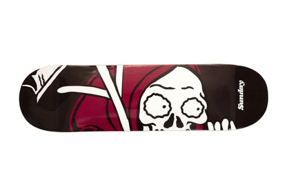 Sunday Skateboards Sunday Creepy Sweeper 8.5" Skateboard Deck