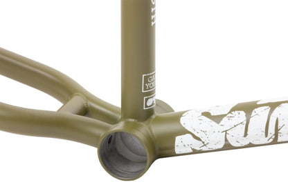 Sunday Bikes BMX Parts Sunday Wavelength Frame Matte Army Green