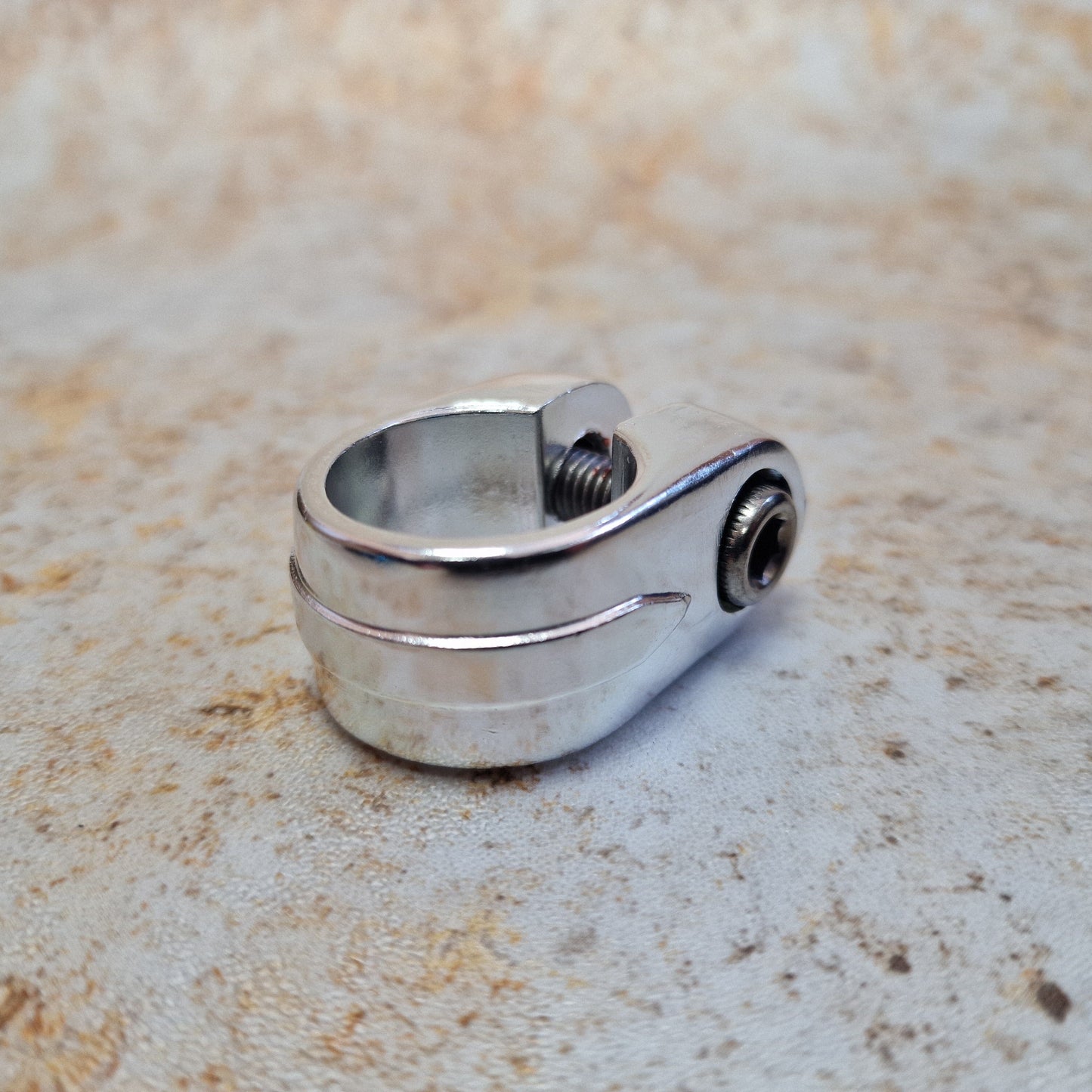 Alans BMX Old School BMX Silver SunTour - style Old School Seatclamp 25.4mm