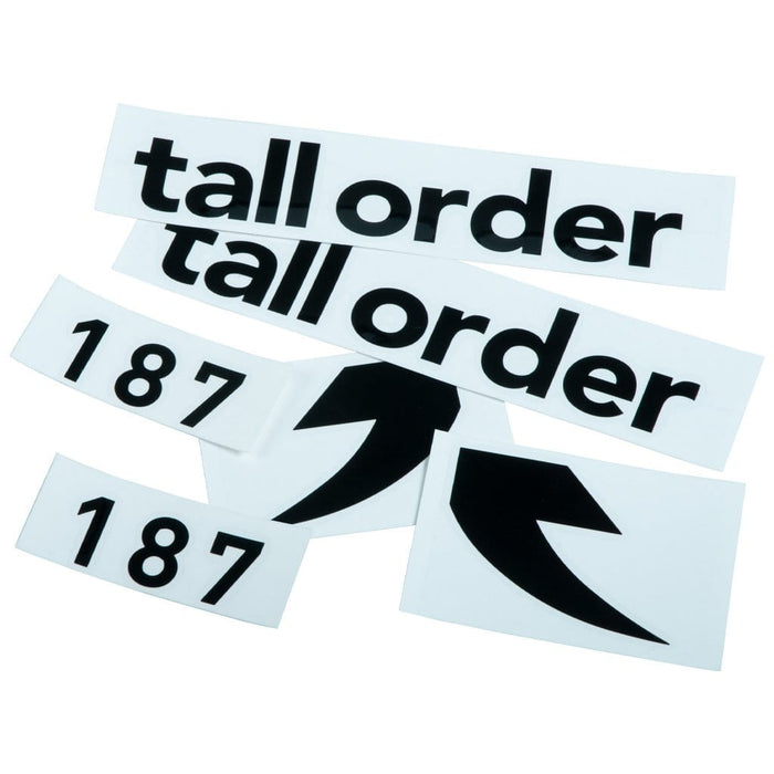 Tall Order 187 Frame Stickers