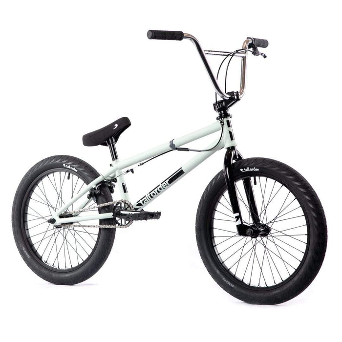 Tall Order BMX Bikes Grey Tall Order 2022 Flair Park 20.4TT Bike Matt Light Grey With Black Parts