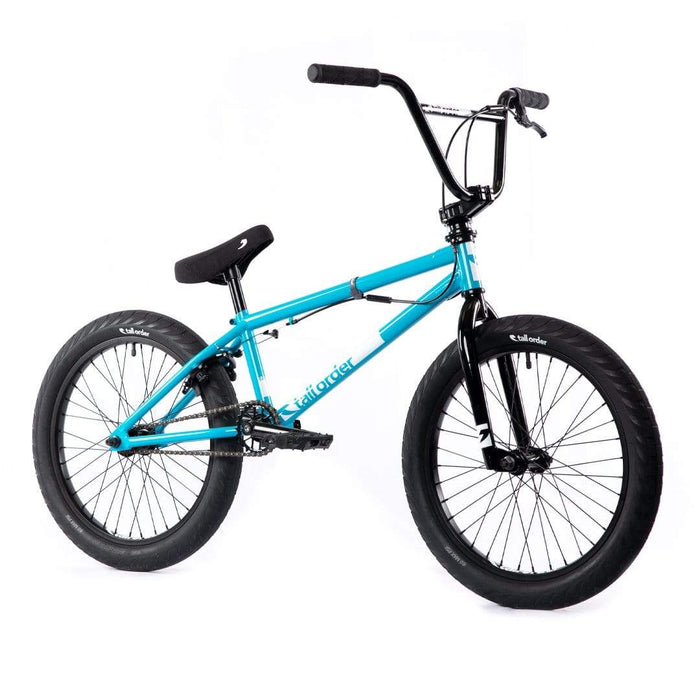 Tall Order BMX Bikes Blue Tall Order 2022 Ramp Small 20TT Bike Gloss Capri Blue With Black Parts