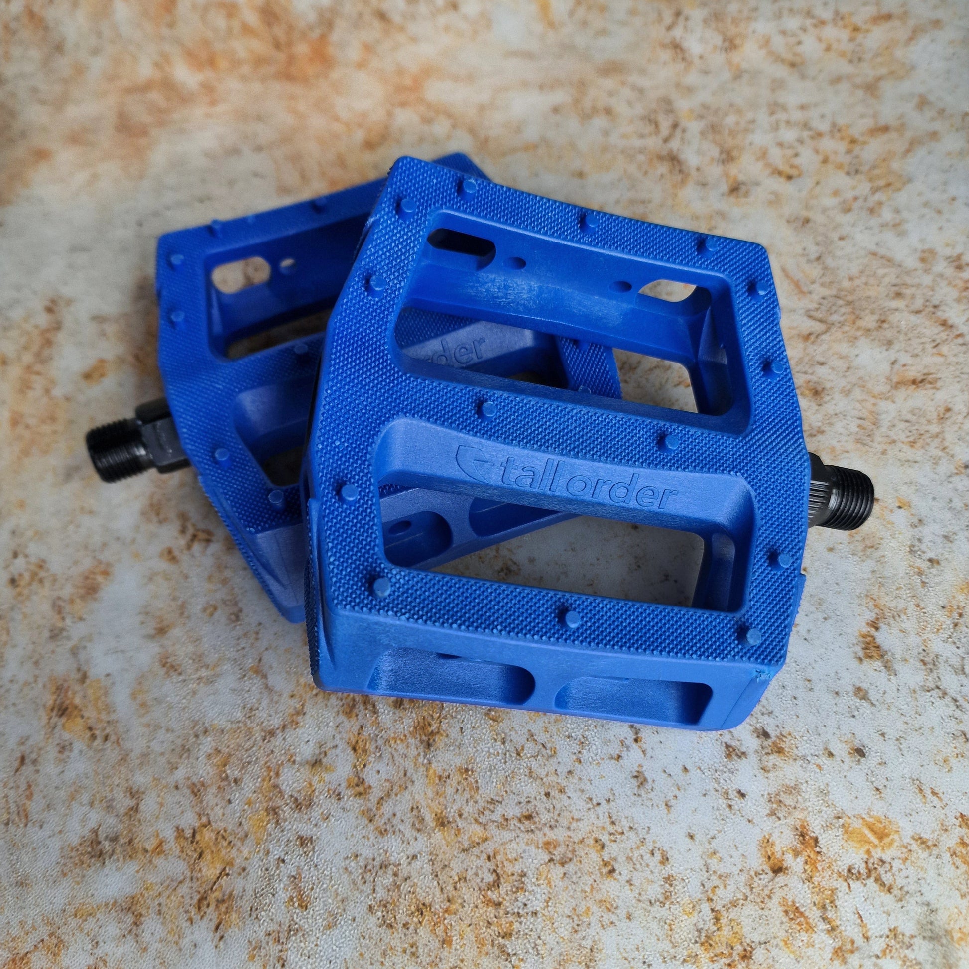 Tall Order BMX Parts Blue Tall Order Catch Pedals Blue