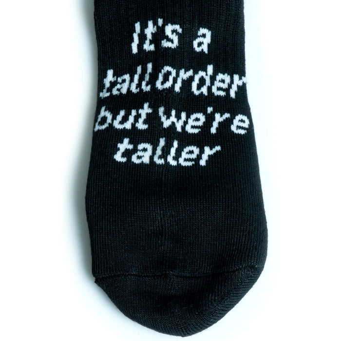 Tall Order Clothing & Shoes Black Tall Order It's a Tall Order Socks Black