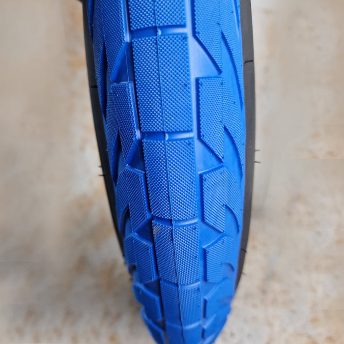 Tall Order BMX Parts Tall Order Wallride Tyre Blue with Black Sidewall