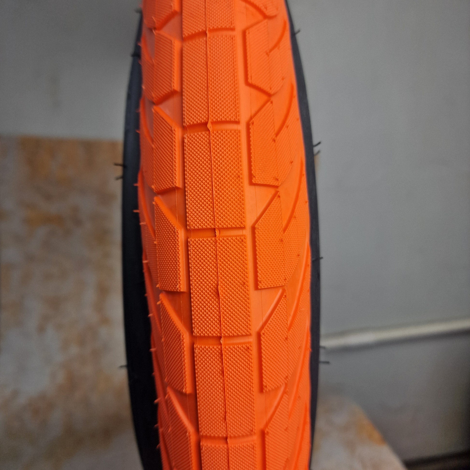 Tall Order BMX Parts Tall Order Wallride Tyre Orange with Black Sidewall