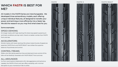 Tioga BMX Racing Tioga FastR Black Label Race Tyre