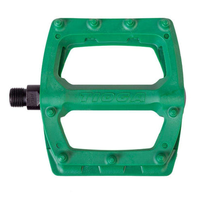 Tioga BMX Parts Green Tioga Surefoot Pedals