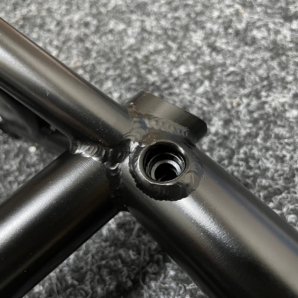 Total BMX 657 X 10 Year Anniversary BMX Frame ED Black | Alans BMX