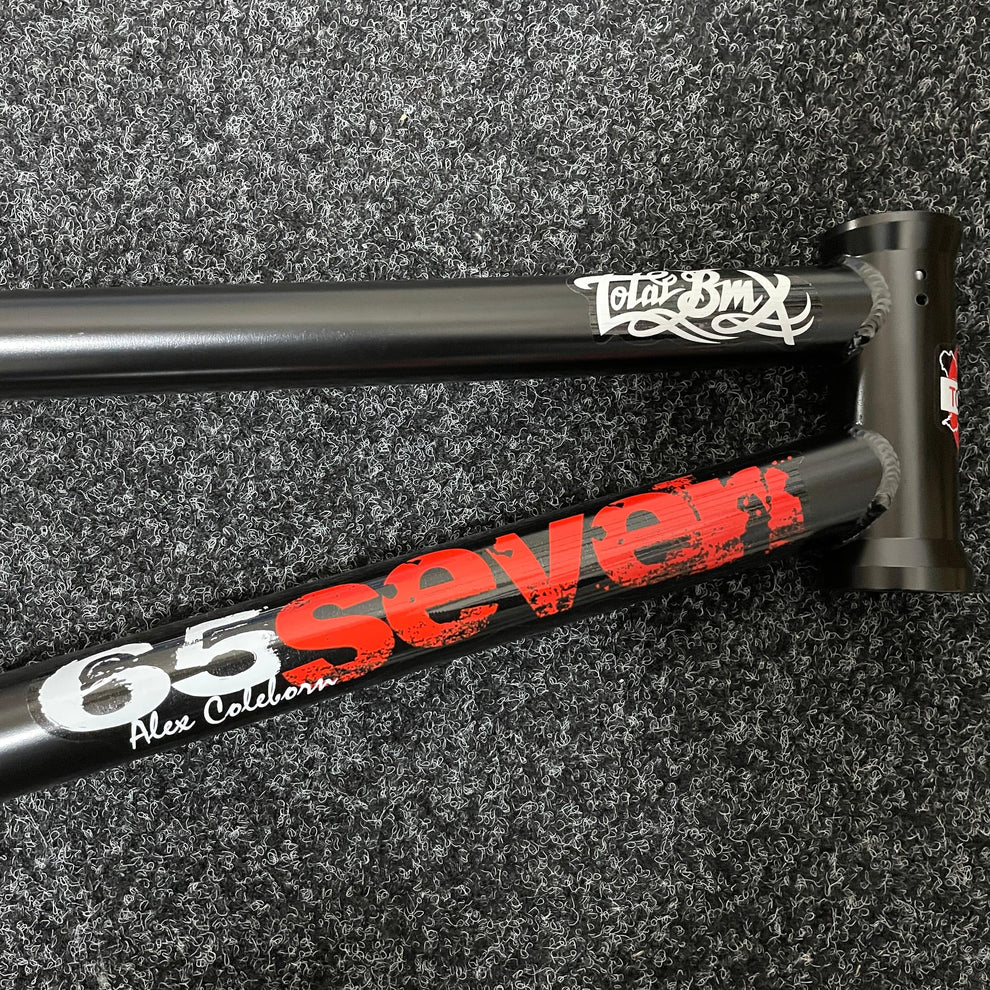 Total BMX 657 X 10 Year Anniversary BMX Frame ED Black | Alans BMX
