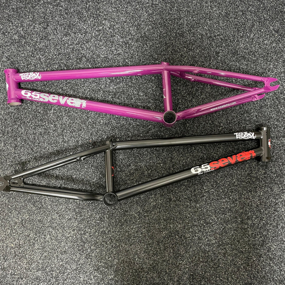Total BMX 657 X 10 Year Anniversary BMX Frame ED Black | Alans BMX