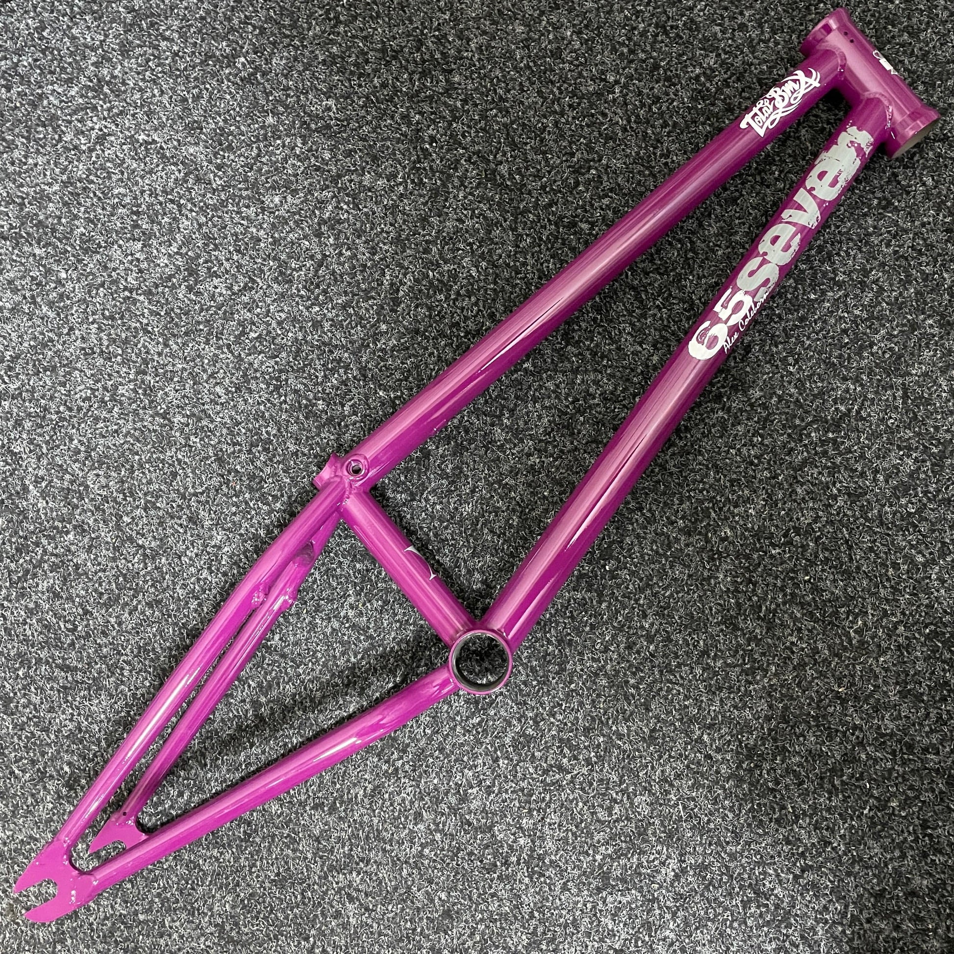 Total BMX BMX Parts Total BMX 657 X 10 Year Anniversary Frame Purple Haze